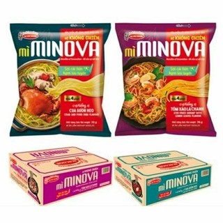 Thùng 24 gói mì Minova không chiên