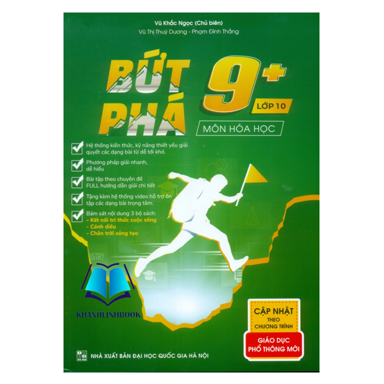 Sách - Bứt phá 9+ môn Hóa học – lớp 10 (theo chương trình GDPT MỚI) (HM)
