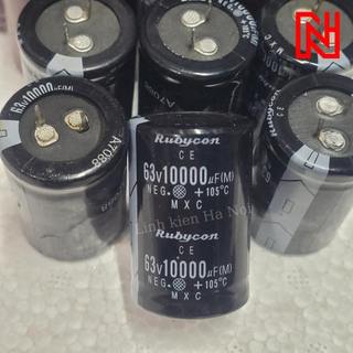 Tụ 63V 10000uf Rubycon 4.5*3 cm chất lượng- Hàng mới