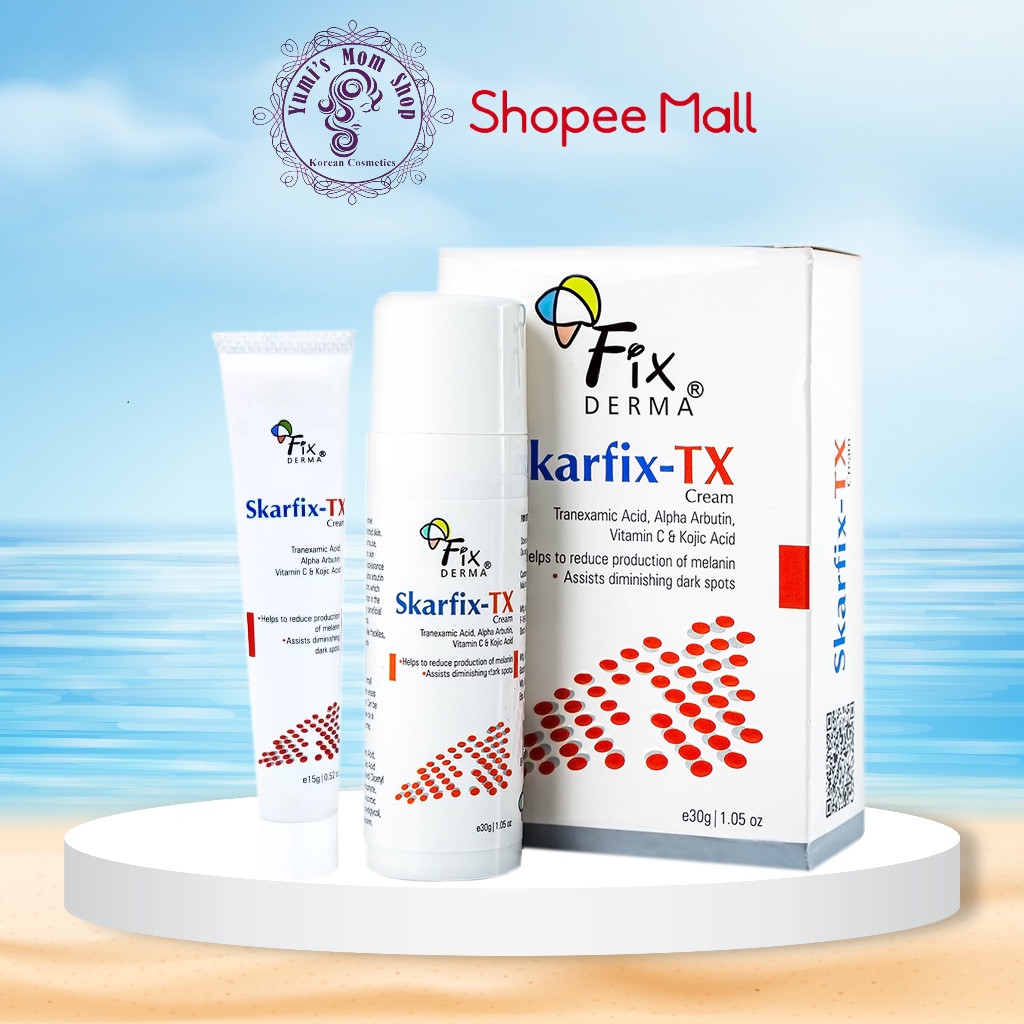 FIXDERMA Kem dưỡng da mờ nám, giảm thâm Fixderma Skarfix TX Cream 15g/30g