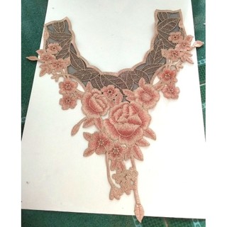 cổ thêu thiết kế dẹp, rẻ