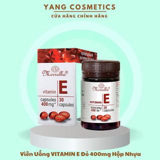 Viên uống vitamin e đỏ nga mirrolla 400mg - vitamin e đỏ 400mr lọ 30viên