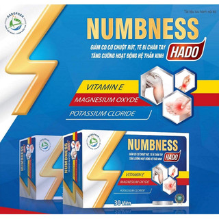 Viên Uống Giảm Co Cơ Chuột Rút, Tê Bì Chân Tay, Đau Cơ Bắp Căng Thẳng Thần Kinh - Bổ Sung Magie Vitamin B6 - Numbness