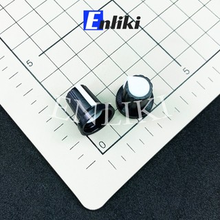 Núm triết áp nhựa màu trắng