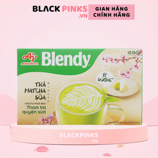 Trà sữa Royal Blendy / Trà matcha sữa Blendy ít đường / Trà đào cam sả Blendy / Trà vải hoa hồng Blend