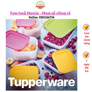 Set 4 hộp nhựa 450ml đông dẻo gen 2 tupperware
