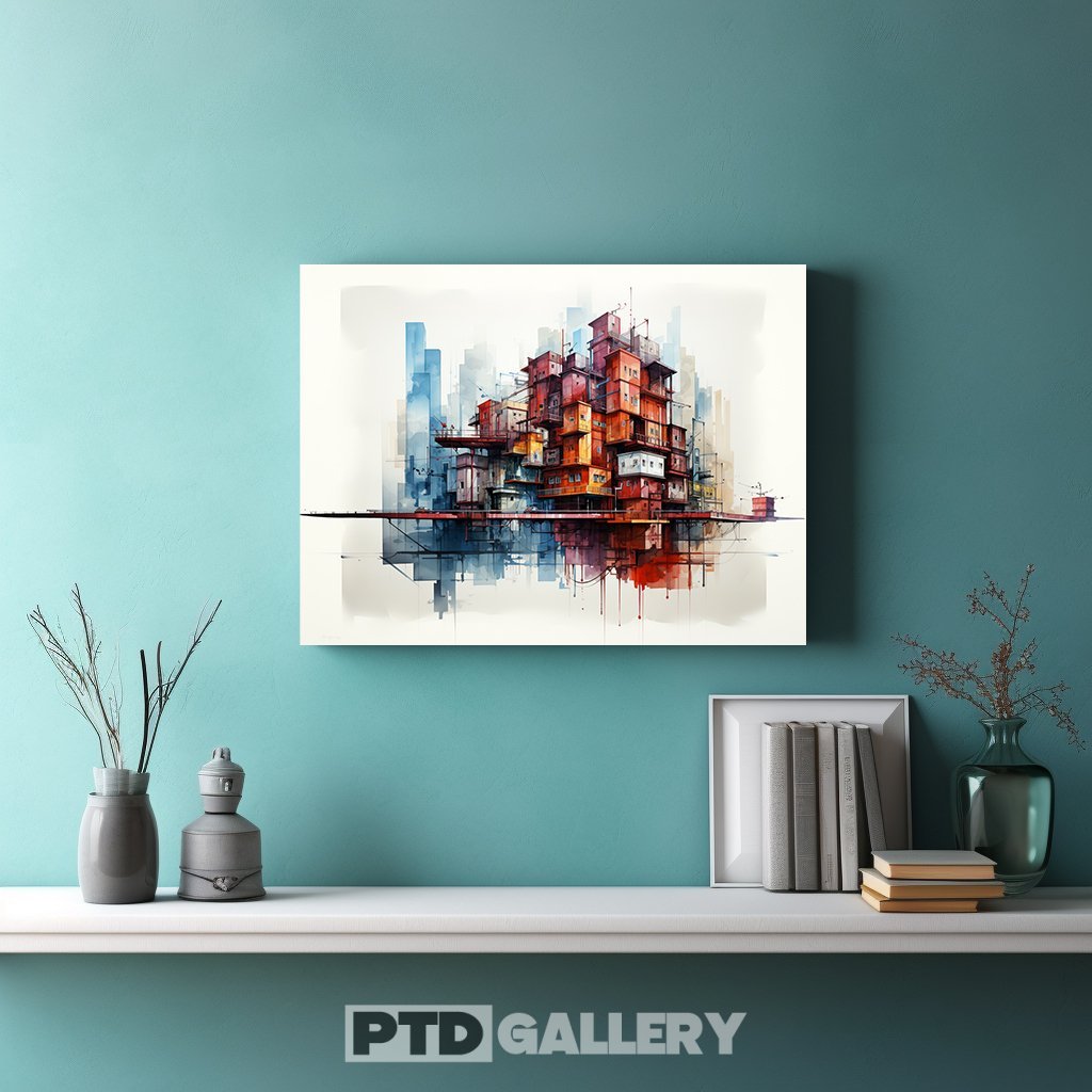 Tranh treo tường "Inception Architect A1" - Size 26x19cm