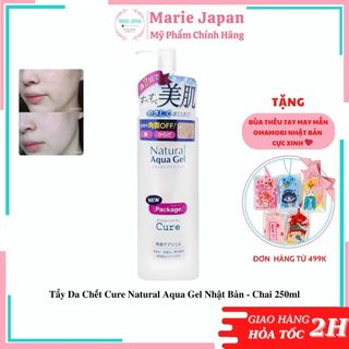 Tẩy da chết Cure Natural Aqua Gel Nhật Bản - Chai 250ml