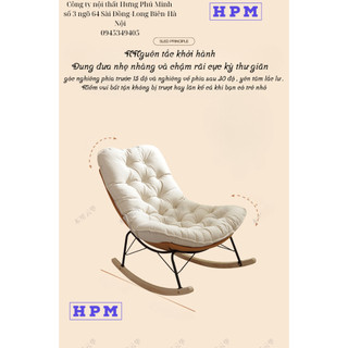 Ghế lười bập bênh loại to thư giãn đọc sách hàng nhập khẩu phá giá thị trường