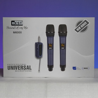 Bộ Micro Không Dây Đa Năng Best M6000