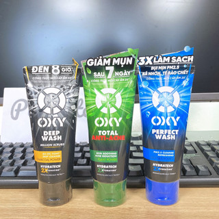 Sữa rửa mặt OXY 100g SRM OXY Scrub Formula/White Complete/Extra Strength For Acne/Perfect Cool Wash
