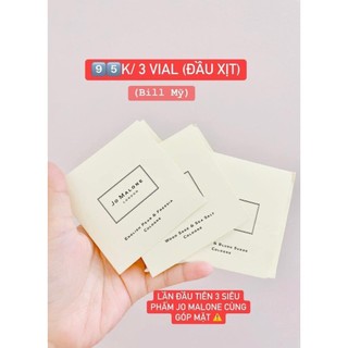 Set vial highend đầu xịt (Bill sephora Mỹ)