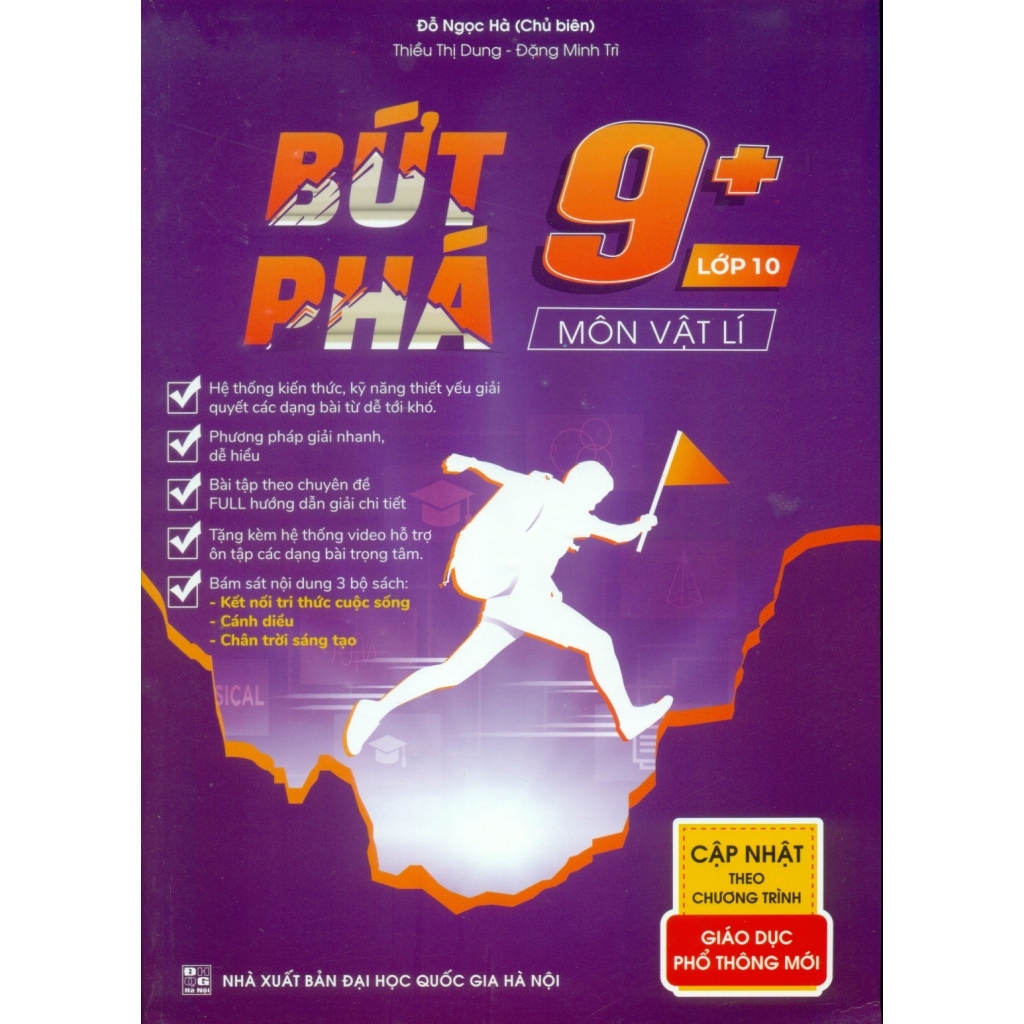 Sách - Bứt phá 9+ môn Vật lí – lớp 10 (theo chương trình GDPT MỚI) (HM)