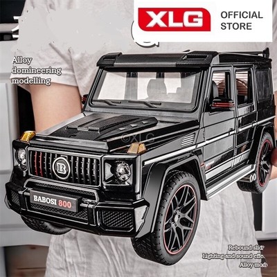 Mô hình xe ô tô Mercedes Benz G800 Brabus 1:18 cỡ lớn bằng hợp kim cao cấp