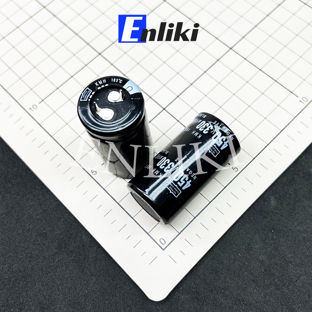 [Mã ELHACE giảm 4% đơn 300K] Tụ 330uF 450V kích thước 25x50mm