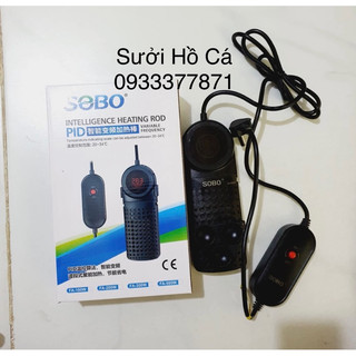 Sưởi hồ cá sobo ptc có điều khiển fa-100w 200w 300w 500w 800w 1000w