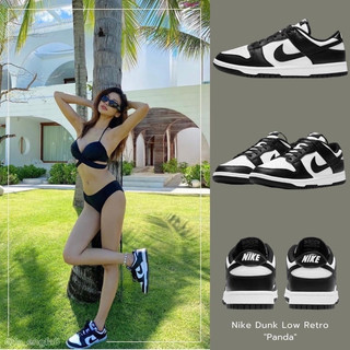(Giày chính hãng)Giày thể thao nam nữ giày nike Sb dunk low retro white black panda