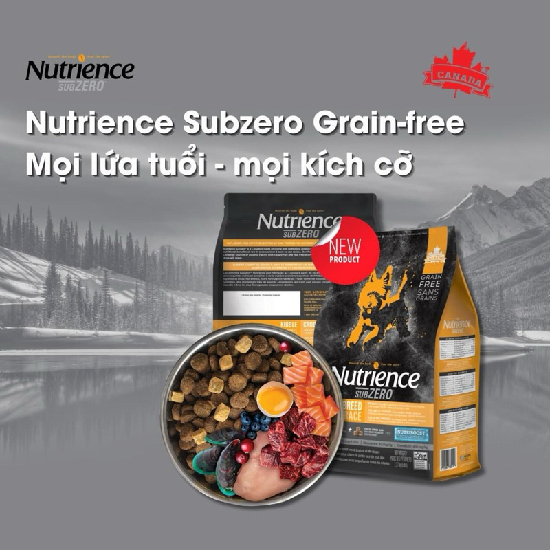 Hạt Nutrience SubZero cho chó mọi lứa tuổi 5kg – Furiends