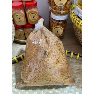 Muối bò đen trộn bánh tráng gánh / muối chấm cô gánh
