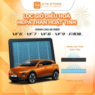 Lọc gió điều hoà Hepa Than Hoạt tính cho VINFAST VF6-7-8-9