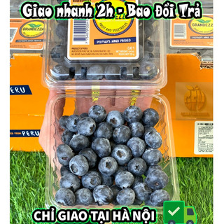 🍇 Việt Quất Peru - GOLDENFRUIT - Đóng Hộp 125g - Hoa quả nhập khẩu