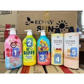 Sữa tắm Happy Bath natural hàn quốc 900ml