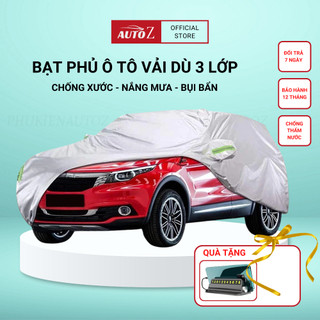 Bạt Phủ Ô Tô 4 5 7 Chỗ VẢI DÙ OXFORD Chống Nắng Nóng Mưa Không Thấm Nước 3 Lớp Cao Cấp