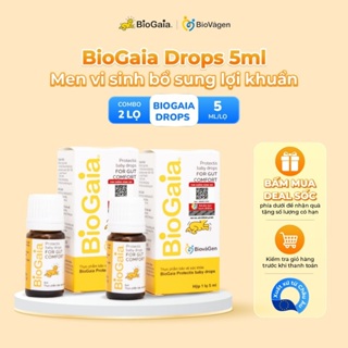 Men vi sinh BioGaia ProTectis Drops cải thiện hệ tiêu hóa xuất xứ Thụy