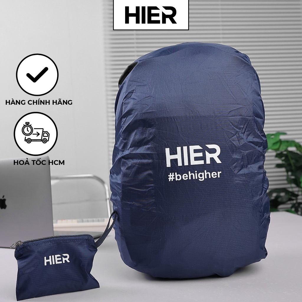 Trùm Balo Chống Nước Chống Bụi Tuyệt Đối Đi Du Lịch Phượt Túi Bọc Balo Chính Hãng Thương Hiệu Hier