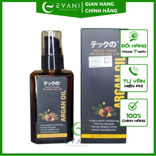 Tinh dầu dưỡng tóc serum dưỡng tóc uốn Meiki argan oil 60ml