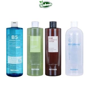 Nước tẩy trang PRETTY SKIN Cleansing Water đủ màu phù hợp mọi loại da thành phần tự nhiên 500ml - Bebeaumall