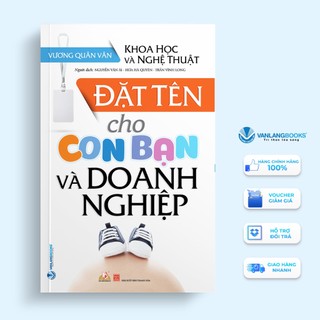 Sách Vanlangbooks - Đặt Tên Cho Con Bạn Và Doanh Nghiệp