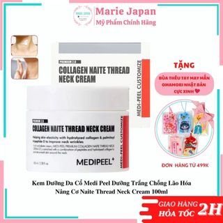 Kem Dưỡng Da Cổ Medi Peel Dưỡng Trắng Chống Lão Hóa Nâng Cơ Naite Thread Neck Cream 100ml