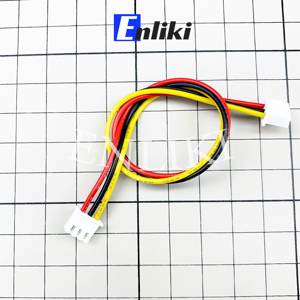 Cáp 3 Sợi Dài 20cm Loại 2 Đầu Cái XH2.54-3Y 22AWG