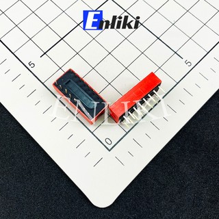 Công Tắc Bit Màu Đỏ 8P (8 Số)