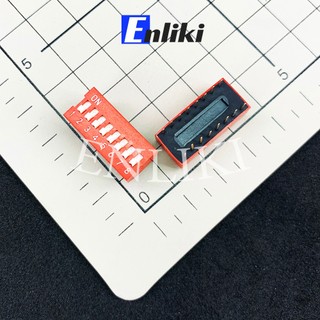 Công Tắc Bit Màu Đỏ 8P (8 Số)