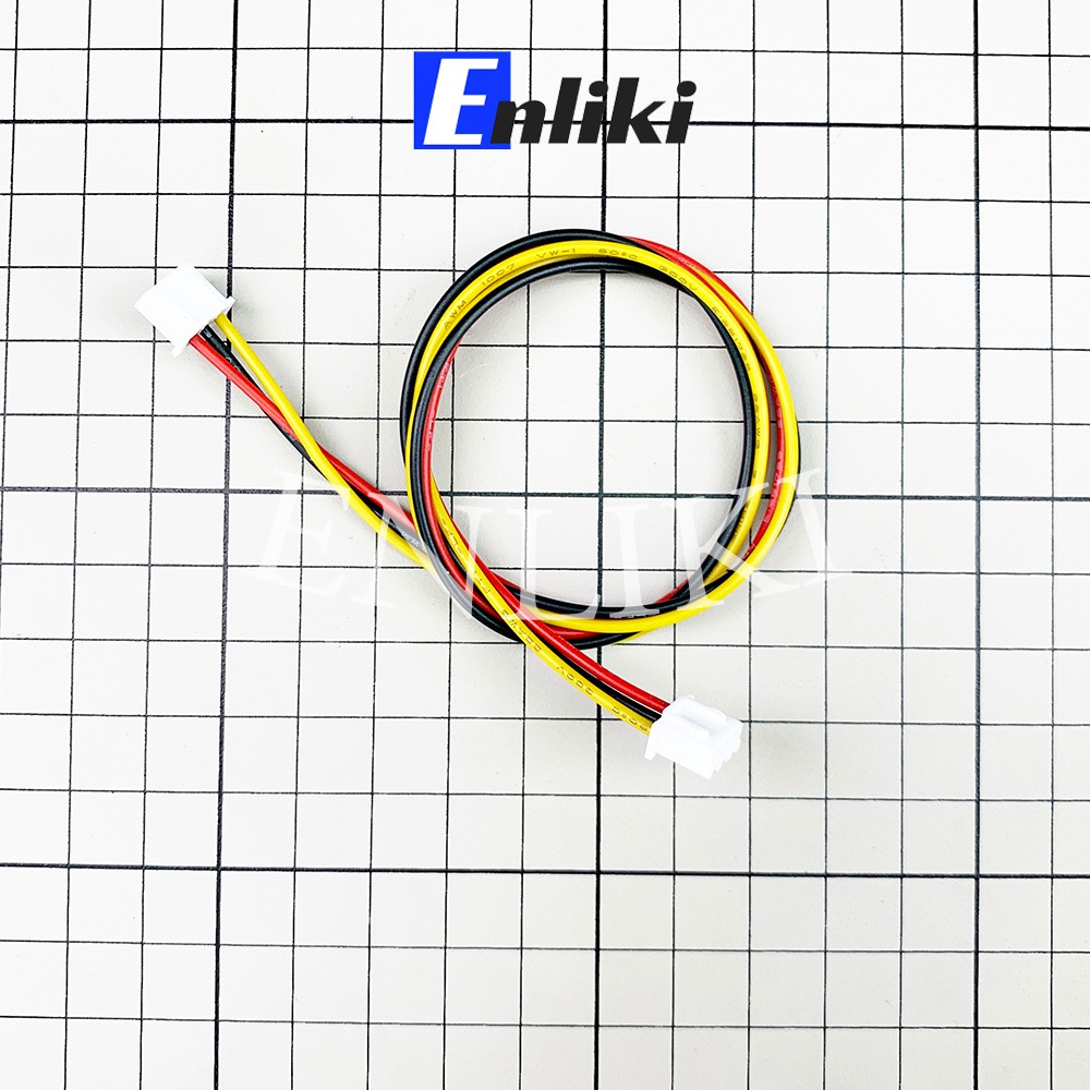 Cáp 3 Sợi Dài 20cm Loại 2 Đầu Cái XH2.54-3Y 22AWG