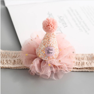 Vương miện sinh nhật đội đầu cho bé gái, băng đô vương miện, vương miện bé gái kiểu dáng Hàn Quốc dễ thương