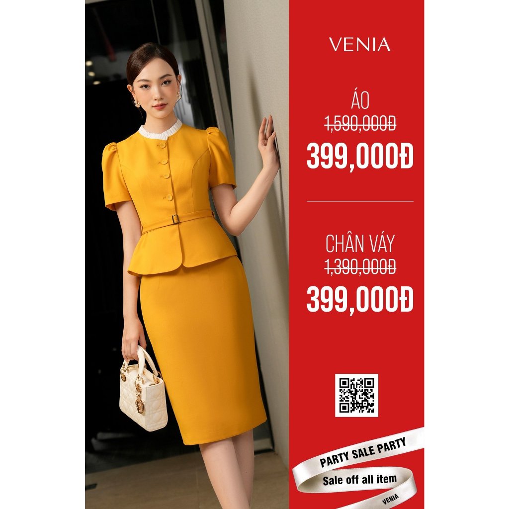 CV48 - CHÂN VÁY CÔNG SỞ CAO CẤP (ÁO HẾT)