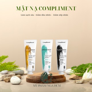 Mặt nạ đất sét Compliment, giảm mụn sáng da, thu nhỏ lỗ chân lông
