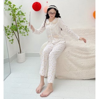Đồ bộ dài tay 💥 𝓢𝓪𝓵𝓮 𝓼𝓸̂́𝓬💥 vải lanh mềm mát và thấm