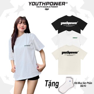  Áo thun nam nữ Tee Boxy "YPR Basic " tay ngắn form rộng Basic 250gsm Local Brand | Youth Power 