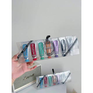 Set 7 tuýp kem đánh răng Marvis mini