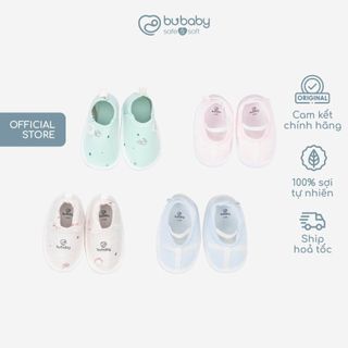 Tổng hợp giày vải sơ sinh mêm mại, êm chân chính hãng BU Baby
