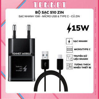 Bộ củ dây cáp sạc nhanh Samsung 15W