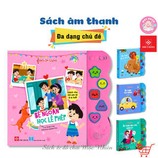 Sách âm thanh đinh tị - dành cho bé từ 0 - 6 tuổi - bìa cứng