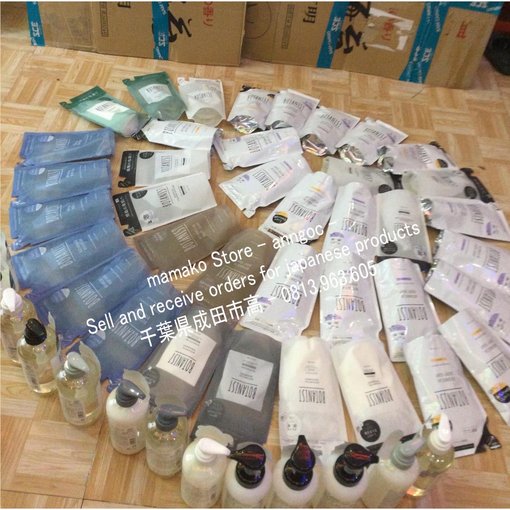 Dòng smooth/ tóc suông mượt / Limited Dầu gội & xã BOTANIST Botanical Spring /Sakura &Cassis & Xã Sakura Cranberry 490ml