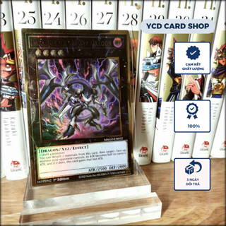 Thẻ bài yugioh chính hãng Dark Rebellion Xyz Dragon – Premium Gold Rare