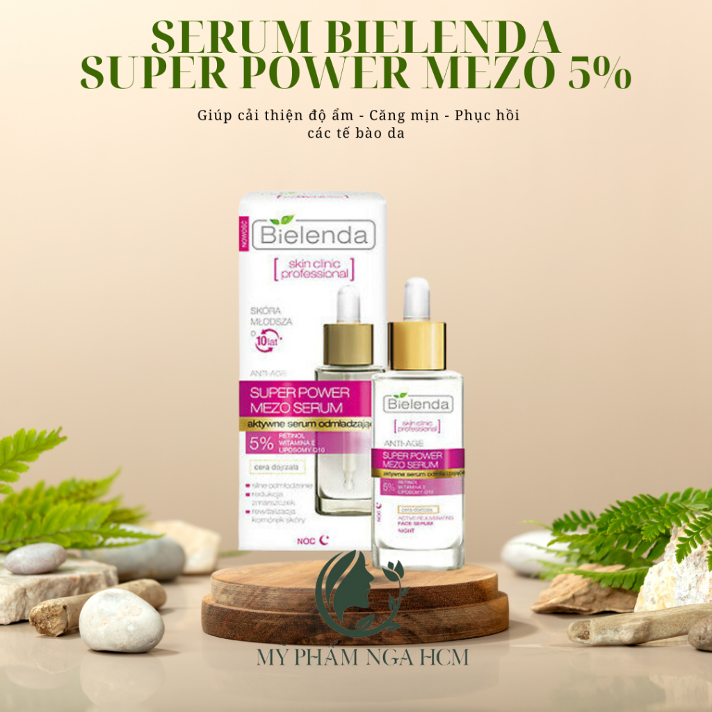 Serum Bielenda trẻ hóa , mịn màng cho từng loại da - Serum Bielenda tươi cho da dầu mụn , da khô , d