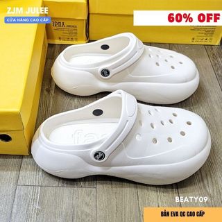 [Đế 6p] Dép cross nữ đế cao 6cm BEATY09 dễ thương - sục bánh mì nữ trendy 2022